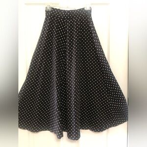 GAP Black and White Polka Dot Garment